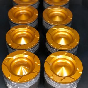 MAHLE 6.7 Powerstroke Pistons Coated Flycut And Delipped (for 6.7 Powerstroke 2011-2019)