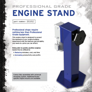 Longhorn Fab Industrial Rotator | Professional Grade Rotating Engine Stand | Floor Mount